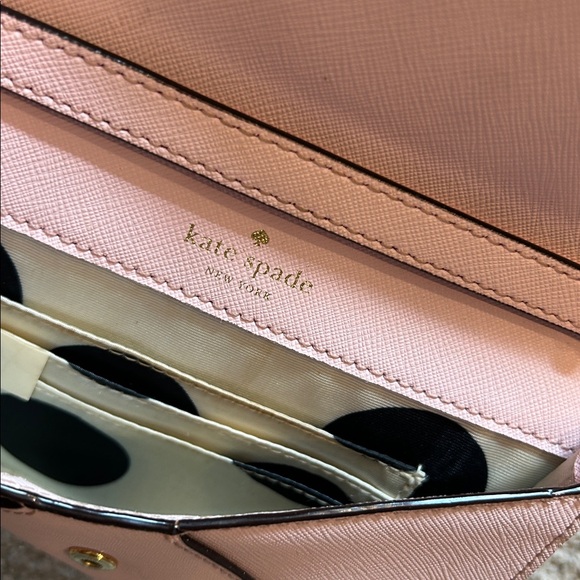 Kate Spade Pink Crossbody Bag with Gold Chain - Picture 6 of 6